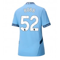 Manchester City Oscar Bobb #52 Heimtrikot Frauen 2024-25 Kurzarm